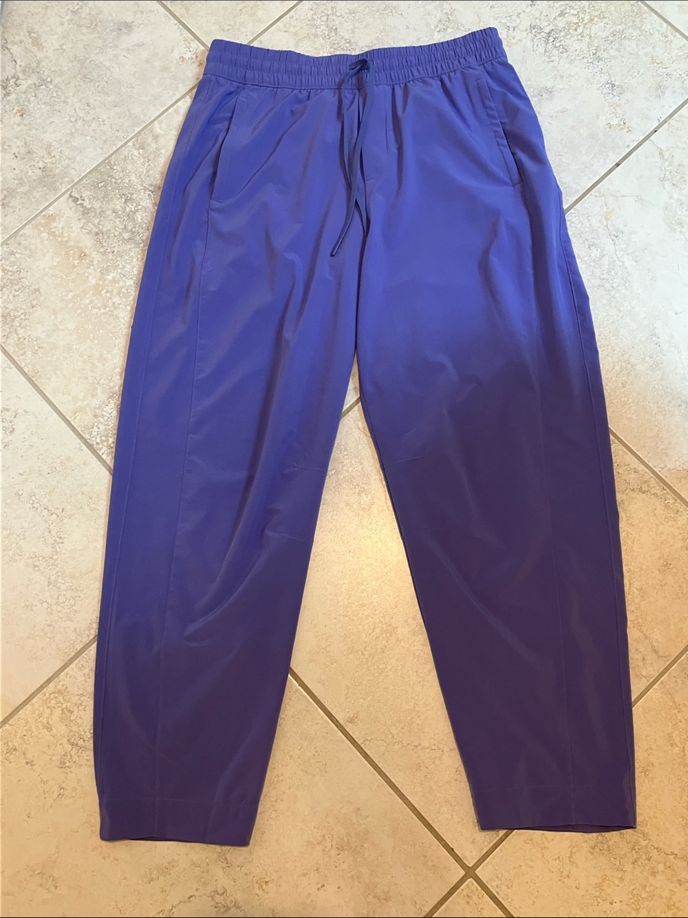 Athleta comfortable Purple Pants, ankle length size 8 T